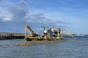 Sriracha_4 Pre trench with excavators