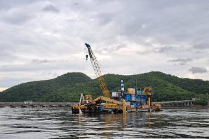 Sriracha_5 Pre trench with excavators