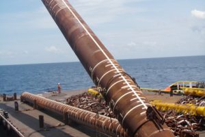 Mooring Pipe Upending